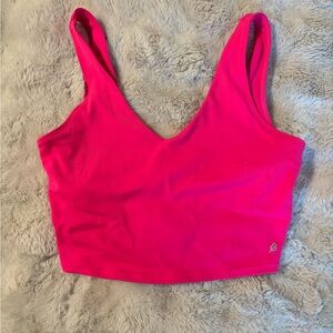 P'tula Hot Pink Sleeveless Top